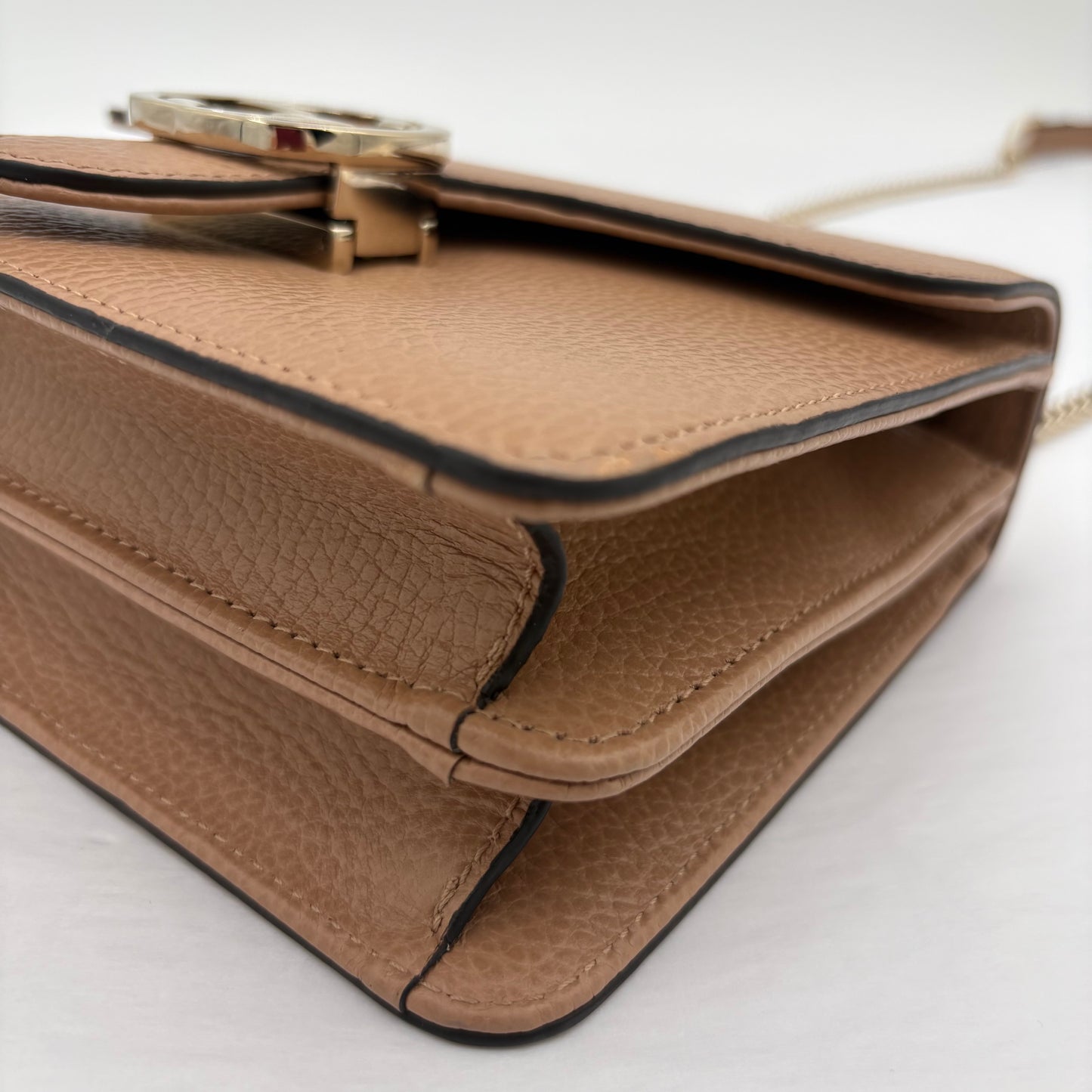 Gucci Dollar Calfskin Interlocking GG Crossbody