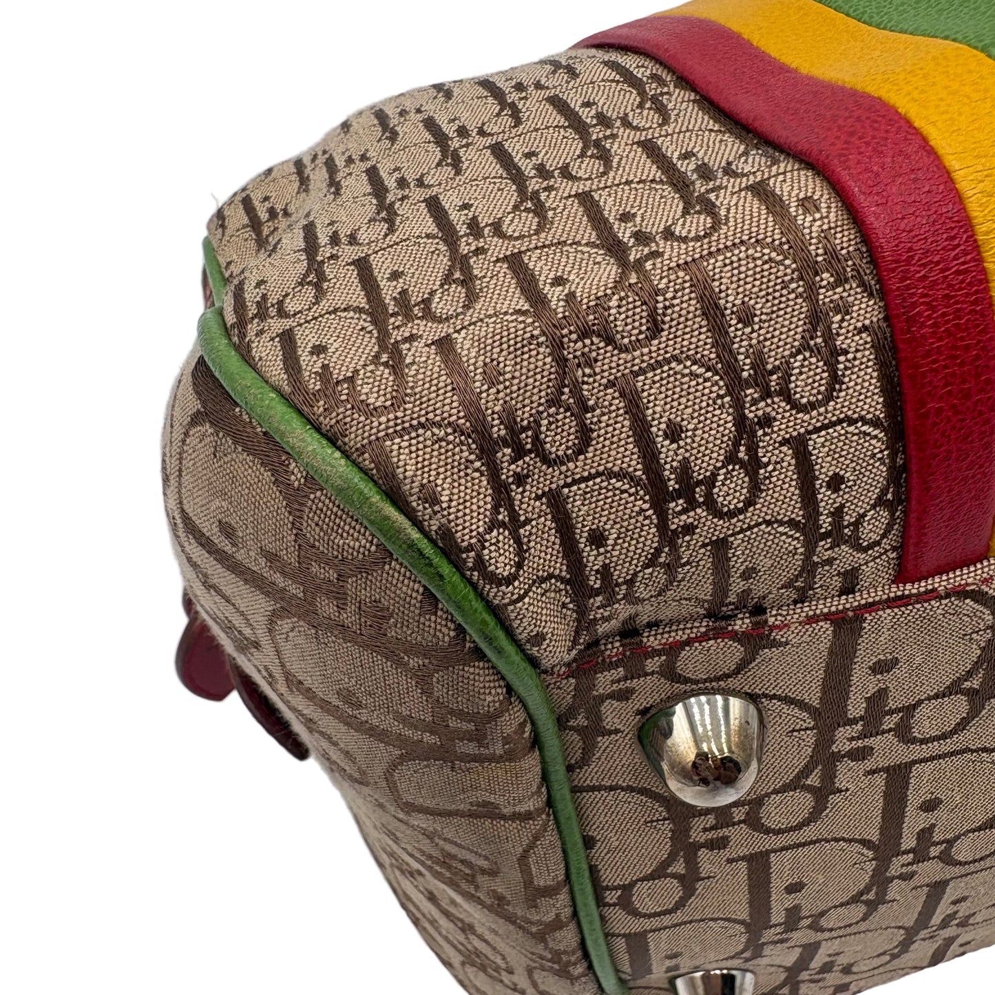 Christian Dior Bowler Rasta Bag