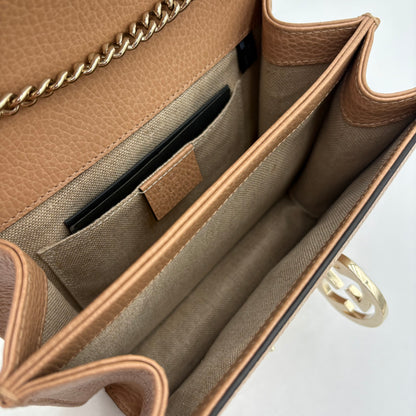 Gucci Dollar Calfskin Interlocking GG Crossbody