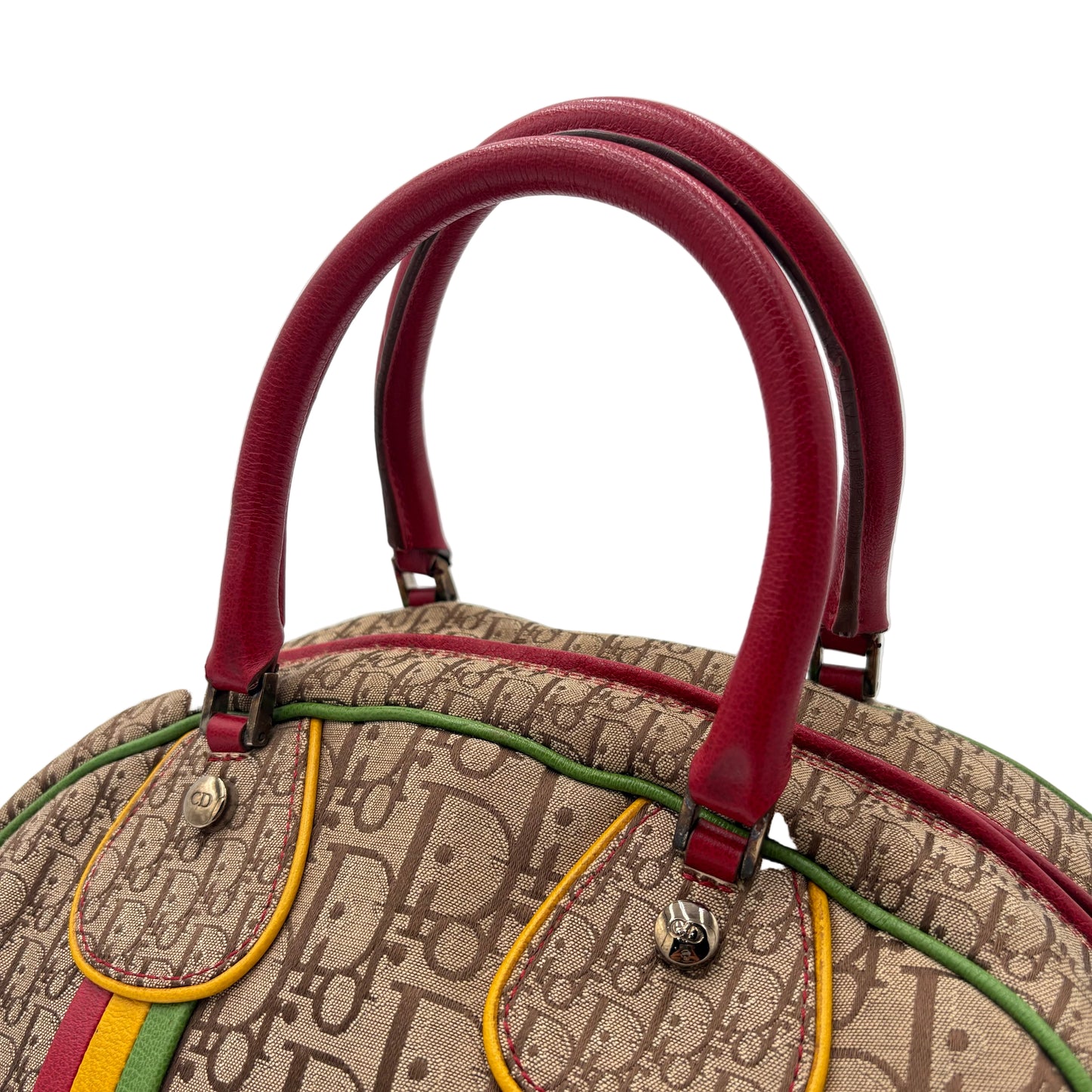 Christian Dior Bowler Rasta Bag