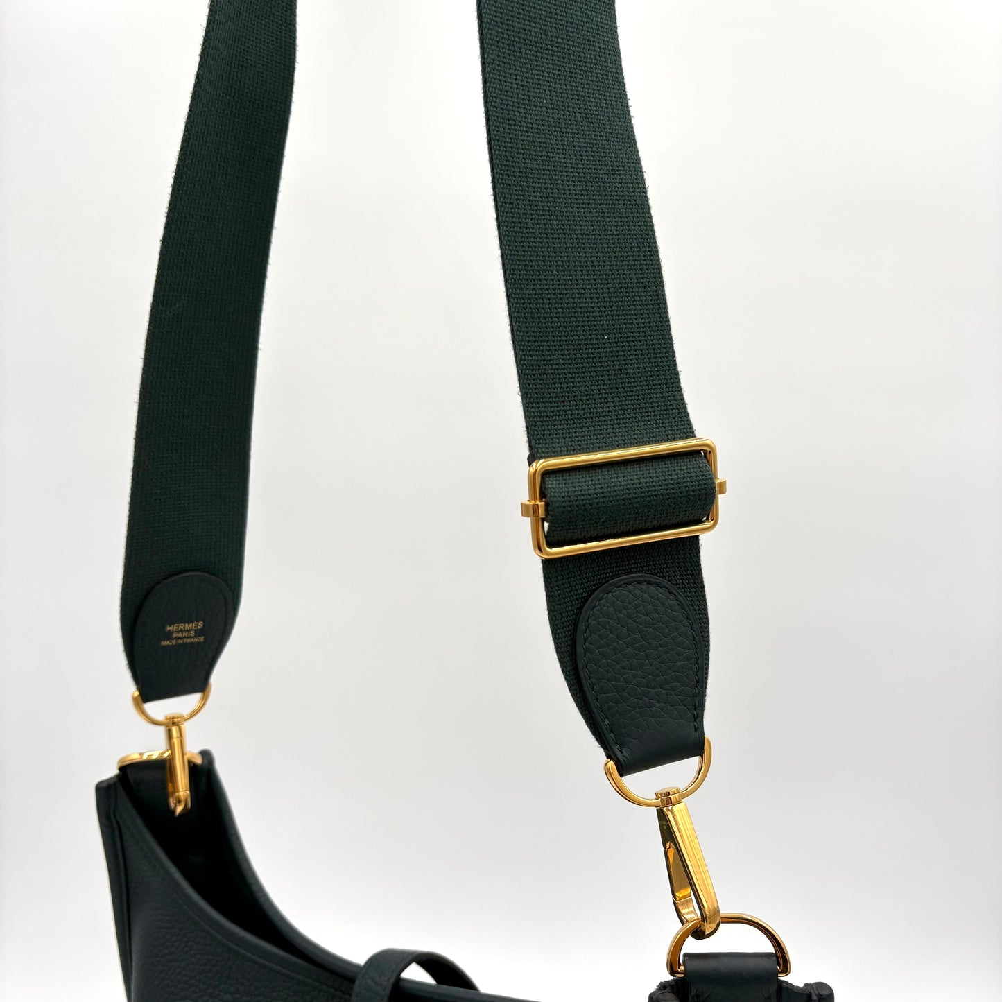 2021 Hermes Evelyne III Clemence GM Crossbody Bag