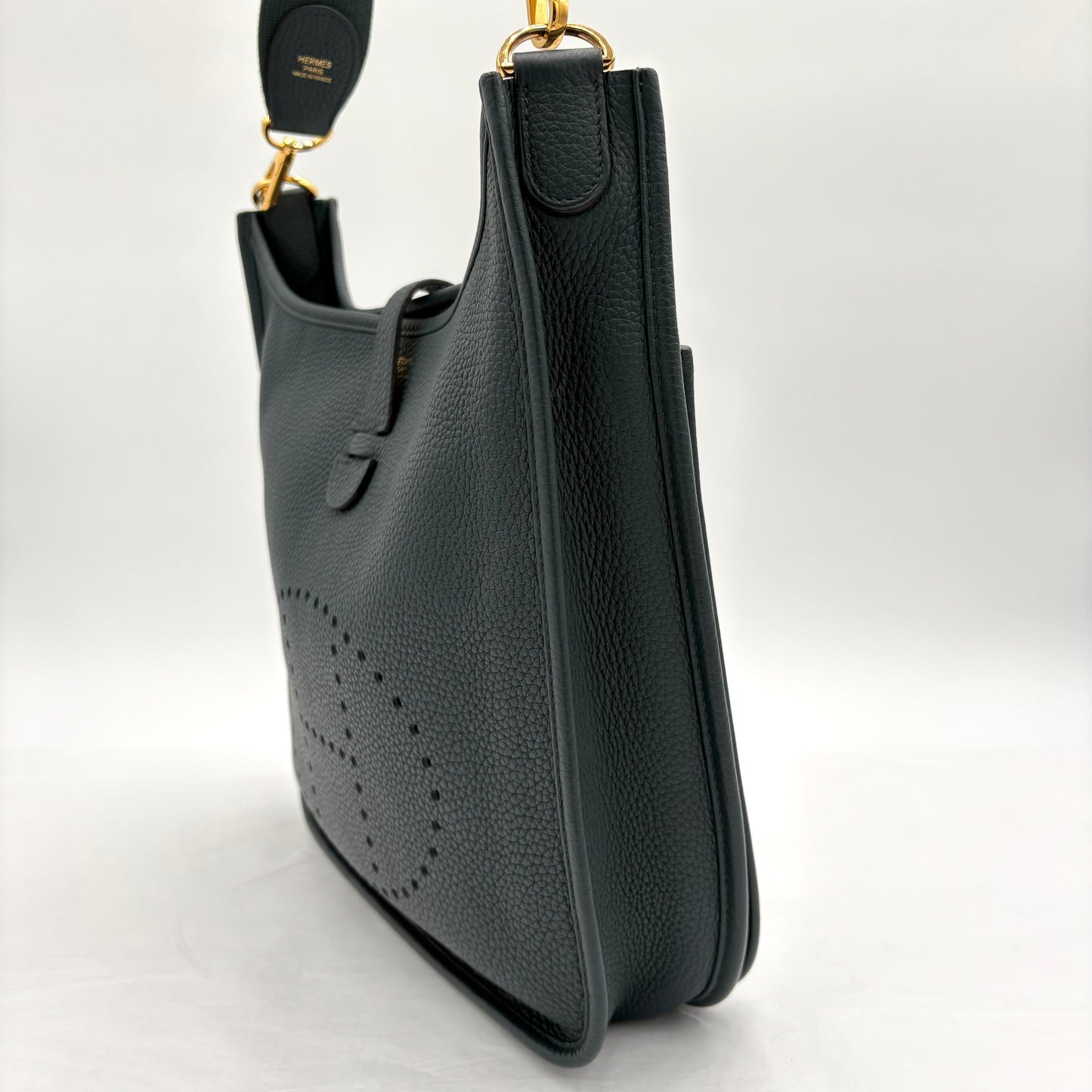 2021 Hermes Evelyne III Clemence GM Crossbody Bag