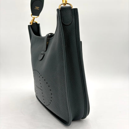 2021 Hermes Evelyne III Clemence GM Crossbody Bag