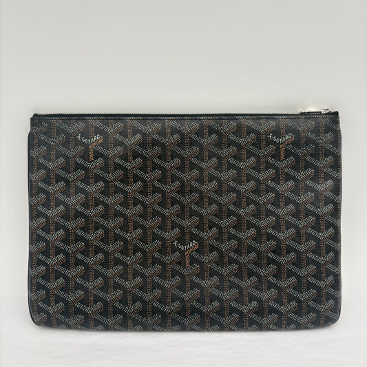 MIB Goyard Senat Zip Pouch Canvas GM