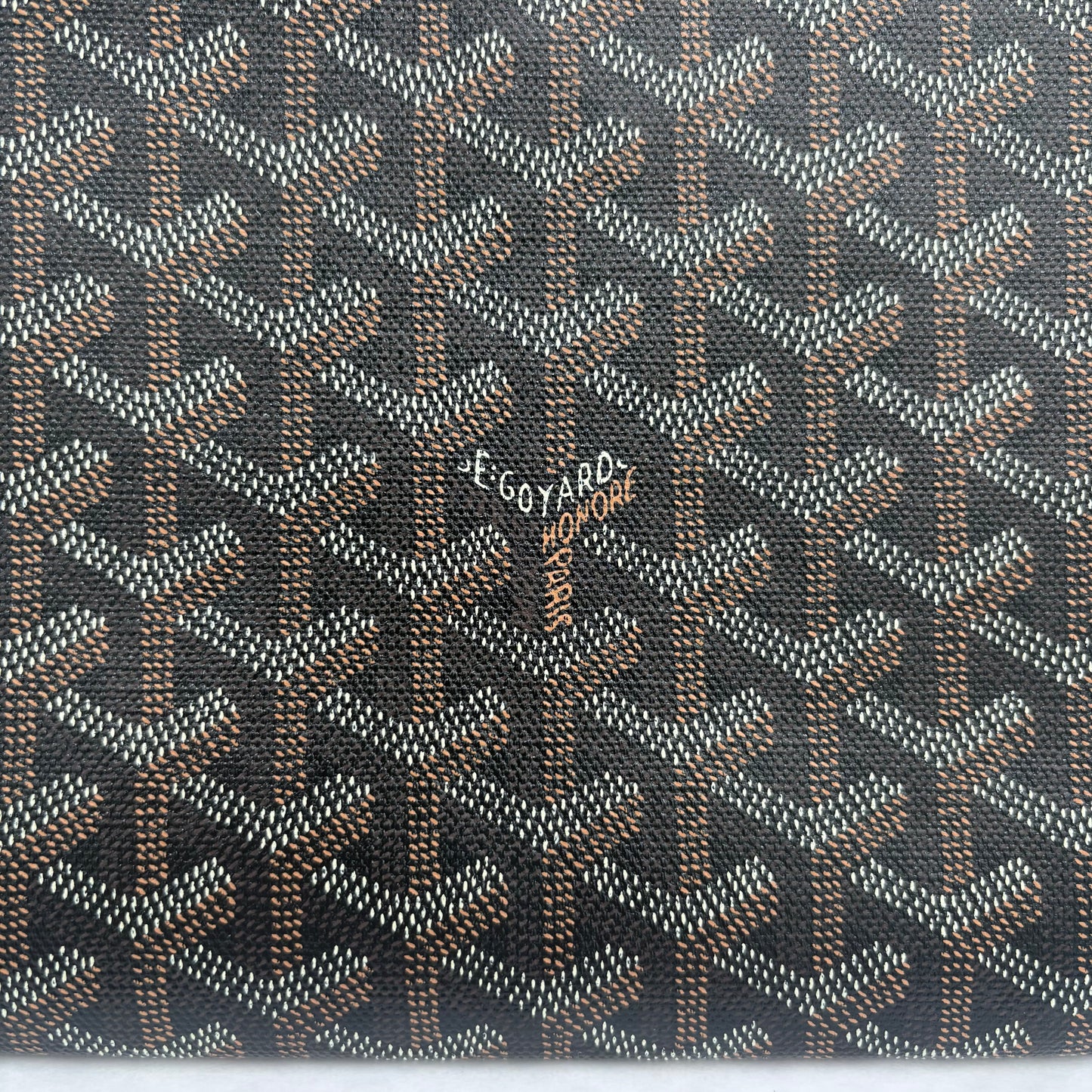 MIB Goyard Senat Zip Pouch Canvas GM