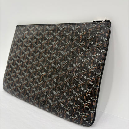 MIB Goyard Senat Zip Pouch Canvas GM