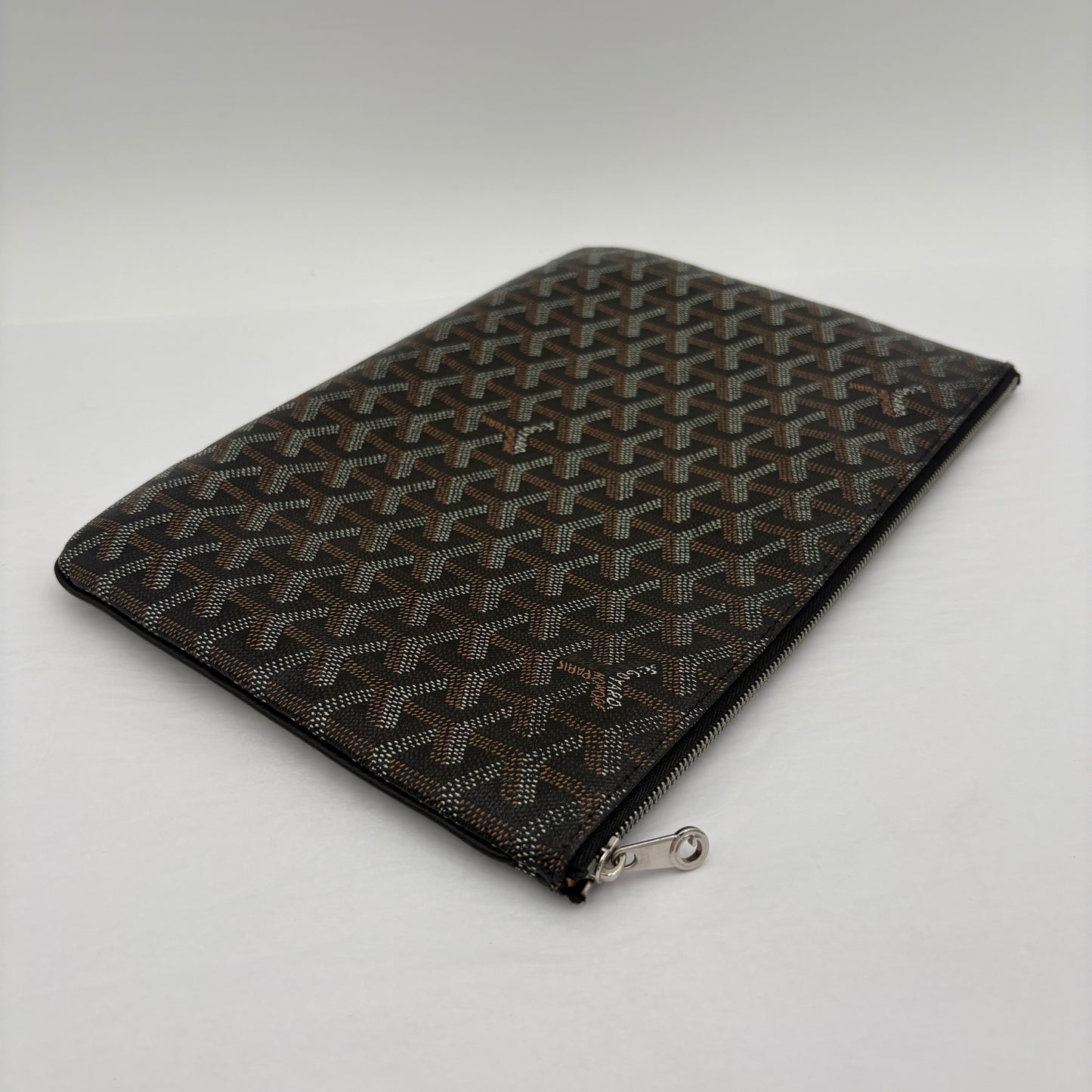 MIB Goyard Senat Zip Pouch Canvas GM