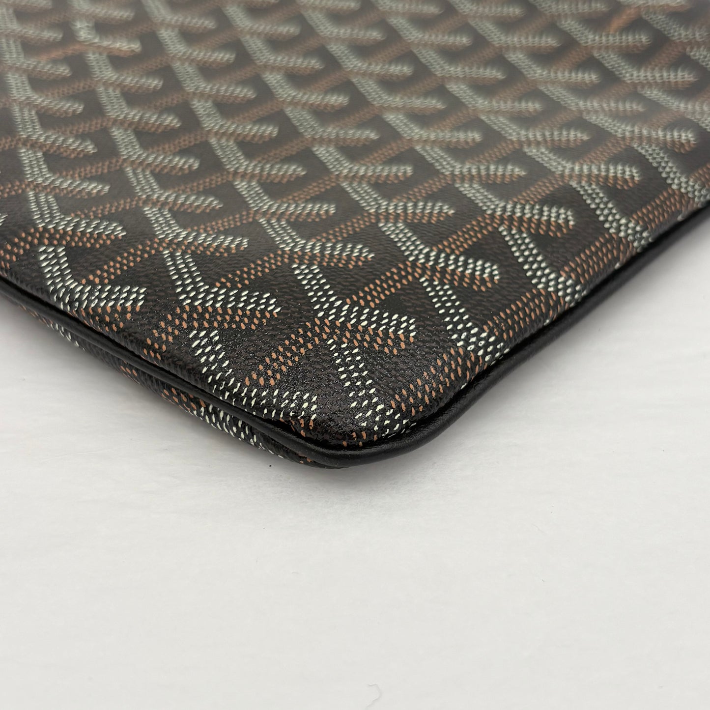 MIB Goyard Senat Zip Pouch Canvas GM
