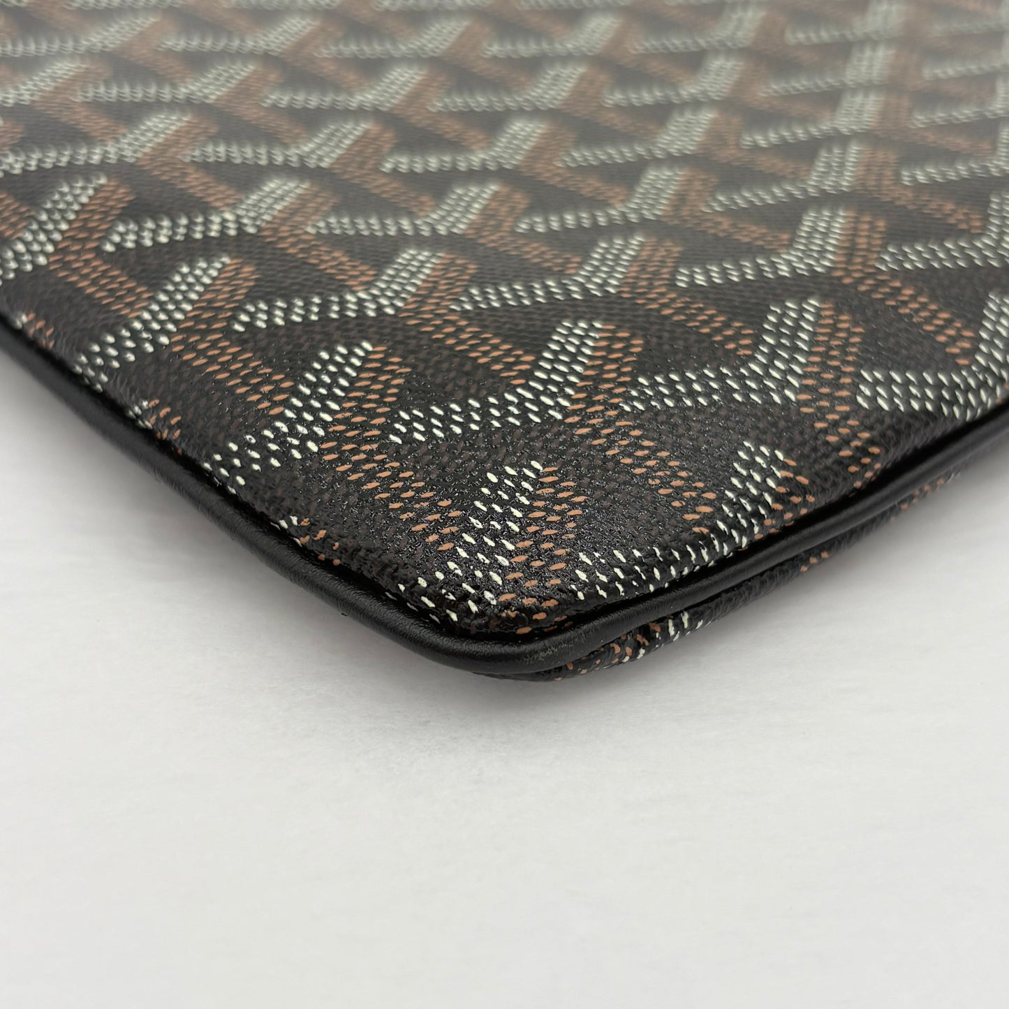 MIB Goyard Senat Zip Pouch Canvas GM