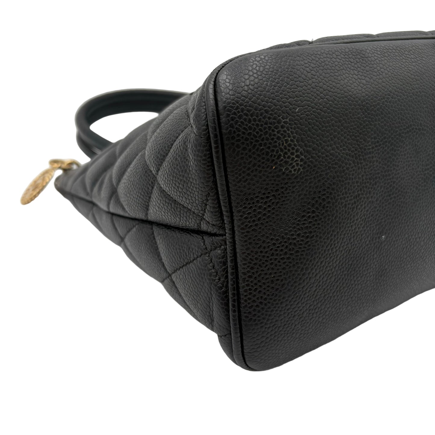 2008/09 Chanel Medallion Tote Black/Gold