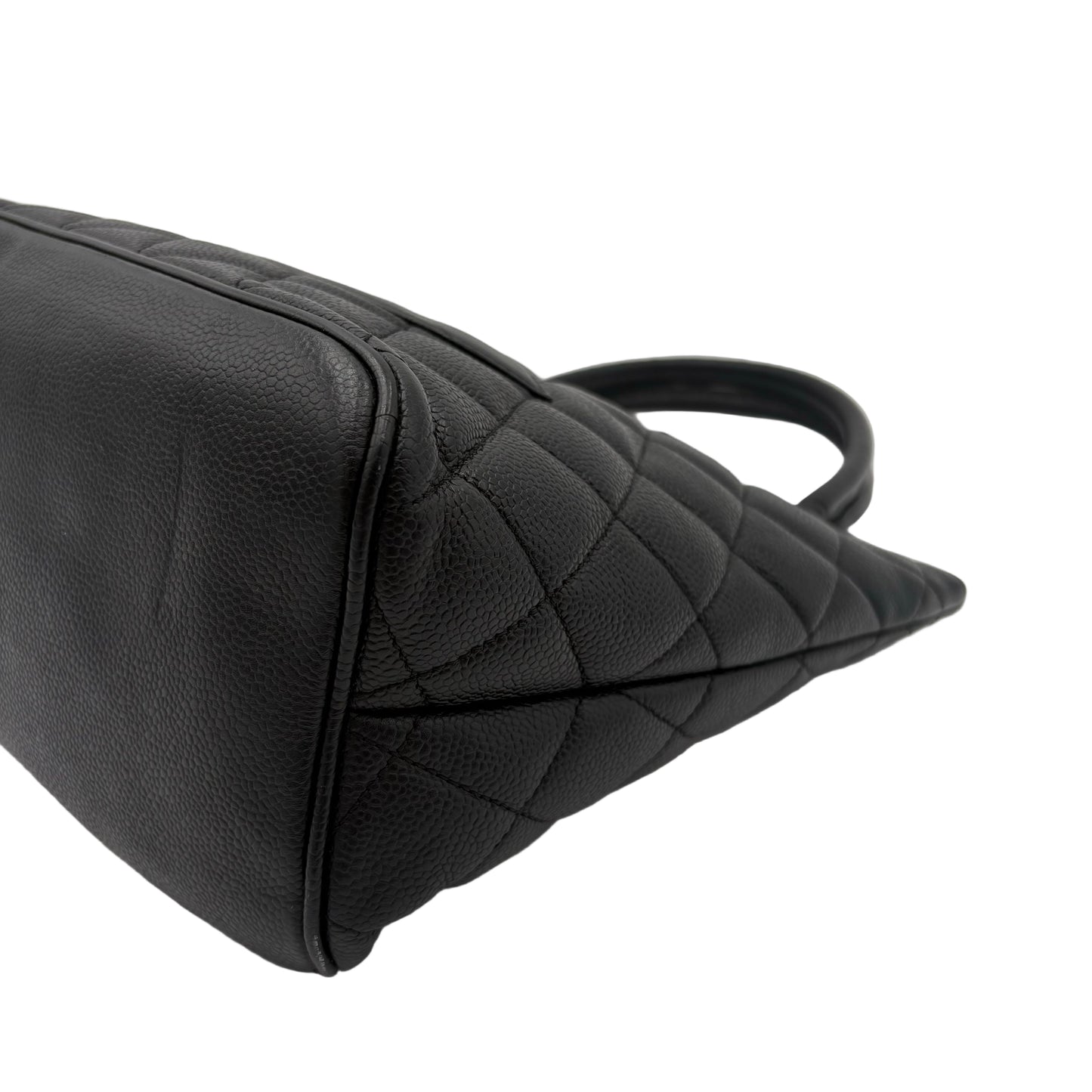 2008/09 Chanel Medallion Tote Black/Gold