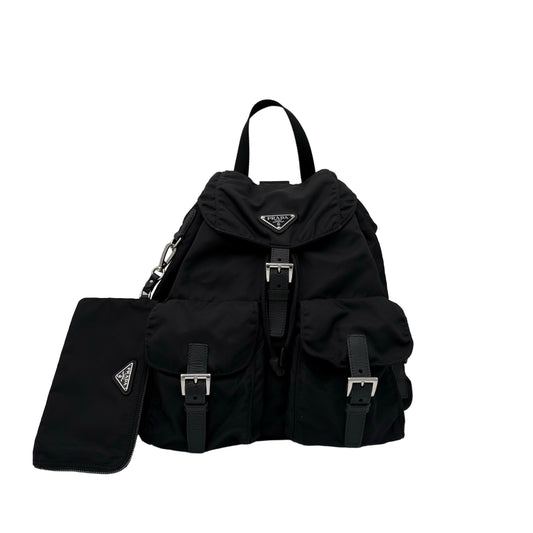 Prada re-Nylon Backpack W/Pouch Medium