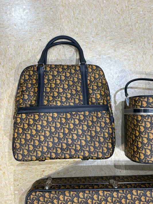 1970's Christian Dior Monogram Bowling Bag As Is