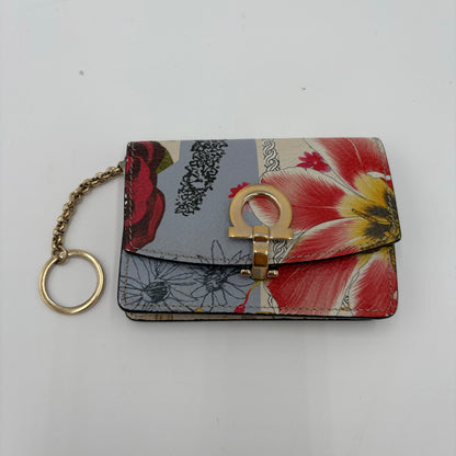 Ferragamo Gancini Key and Card Case