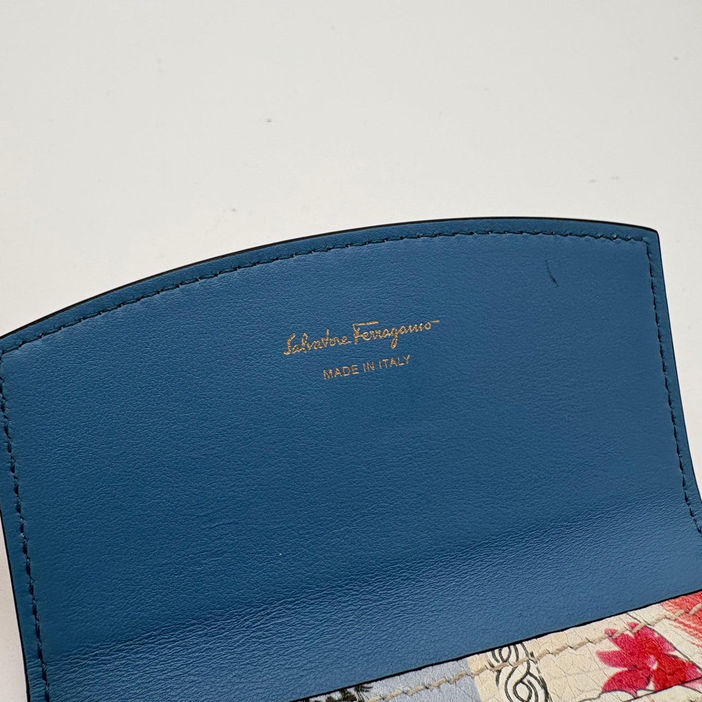 Ferragamo Gancini Key and Card Case