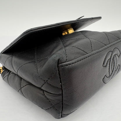 2000-02 Chanel Mini Camellia Flap Bag AS IS
