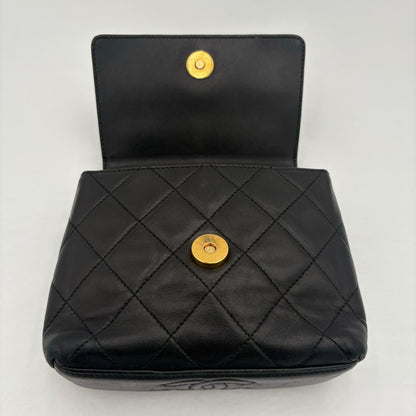2000-02 Chanel Mini Camellia Flap Bag AS IS