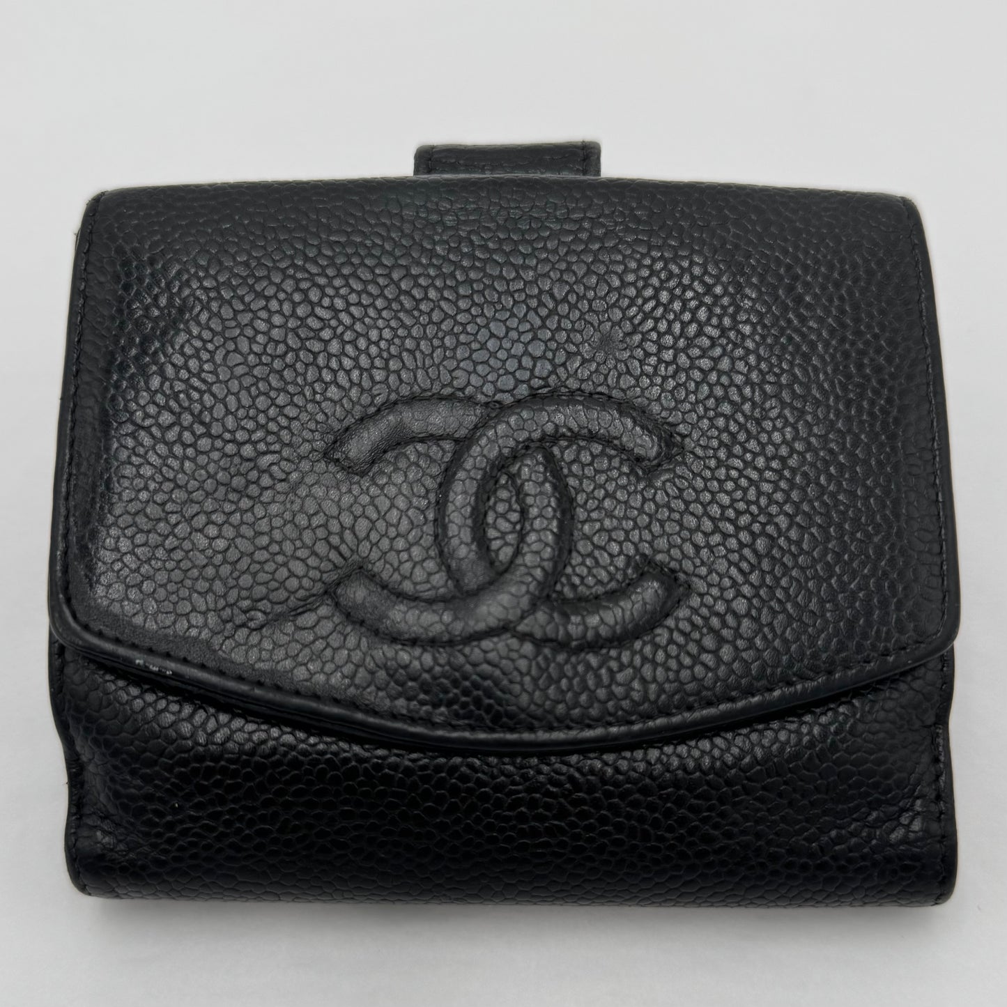 Vintage Chanel CC Trifold Wallet