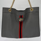 Gucci Large Rajah Tote Bag Grey