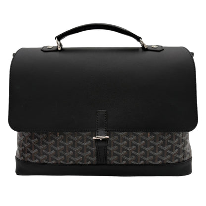 Goyard Citadin Messenger Bag Goyardine Black