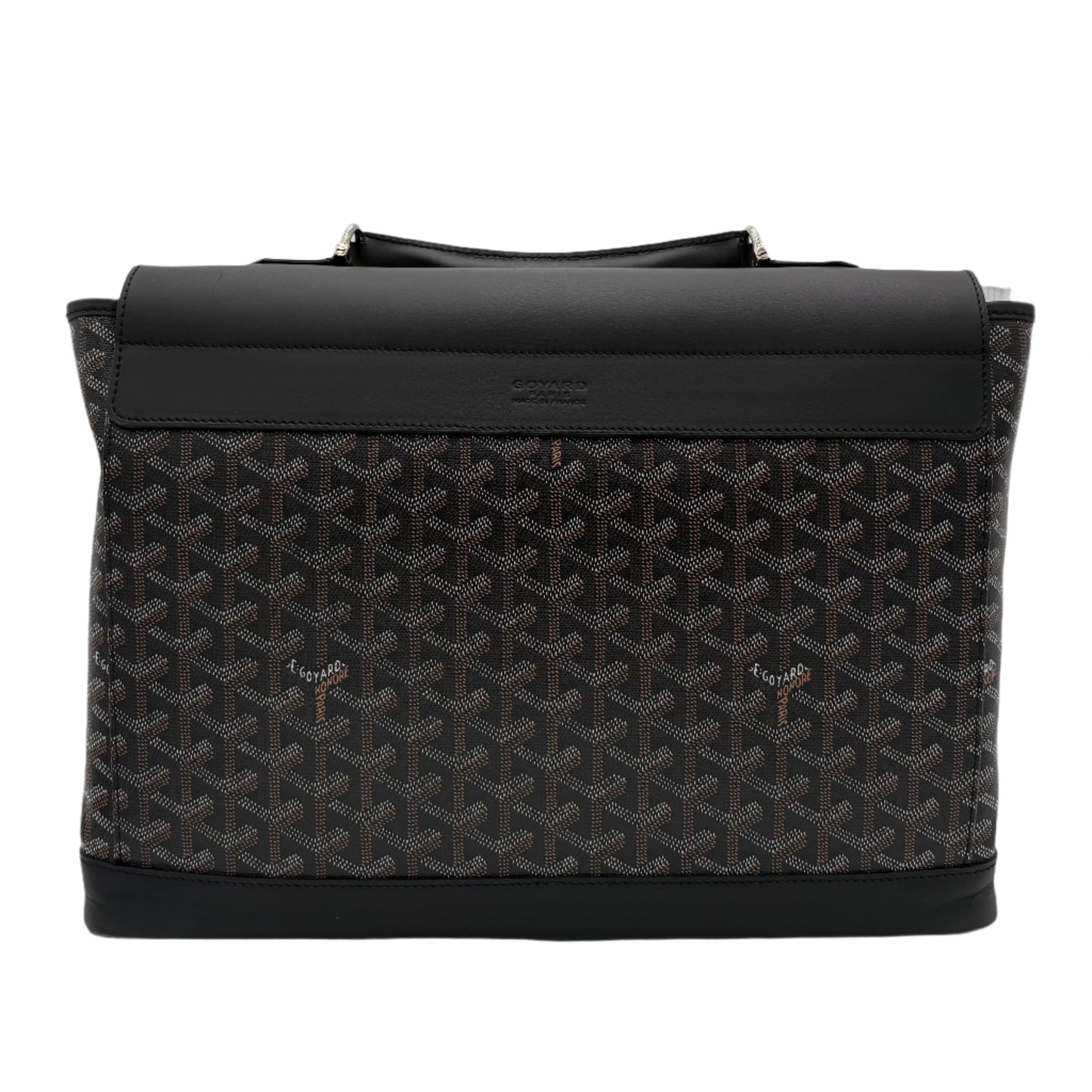 Goyard Citadin Messenger Bag Goyardine Black