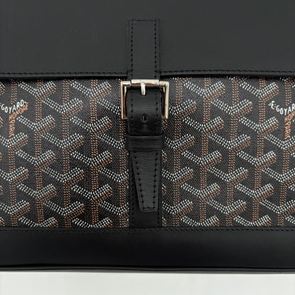 Goyard Citadin Messenger Bag Goyardine Black
