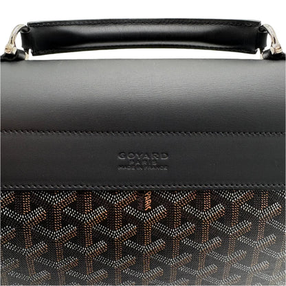 Goyard Citadin Messenger Bag Goyardine Black