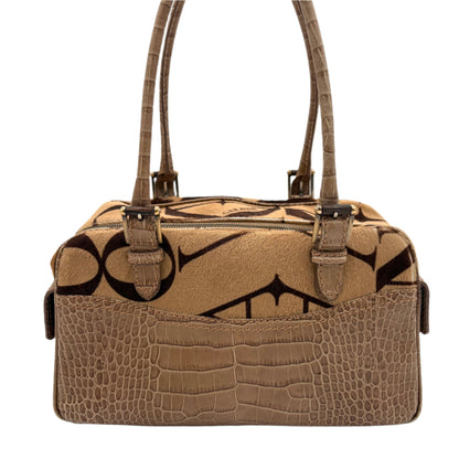 Valentino Pony Hair Pearl Bag