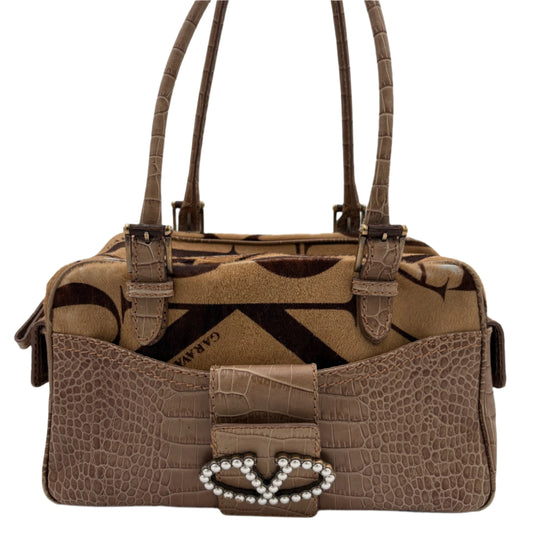 Valentino Pony Hair Pearl Bag