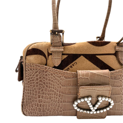 Valentino Pony Hair Pearl Bag