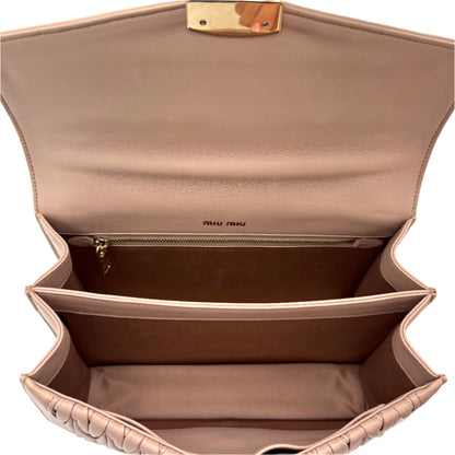 Miu Miu Confidential Leather Ba-Nude