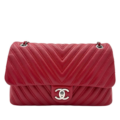 Chanel Chevron Soft Flap Jumbo Lamskin