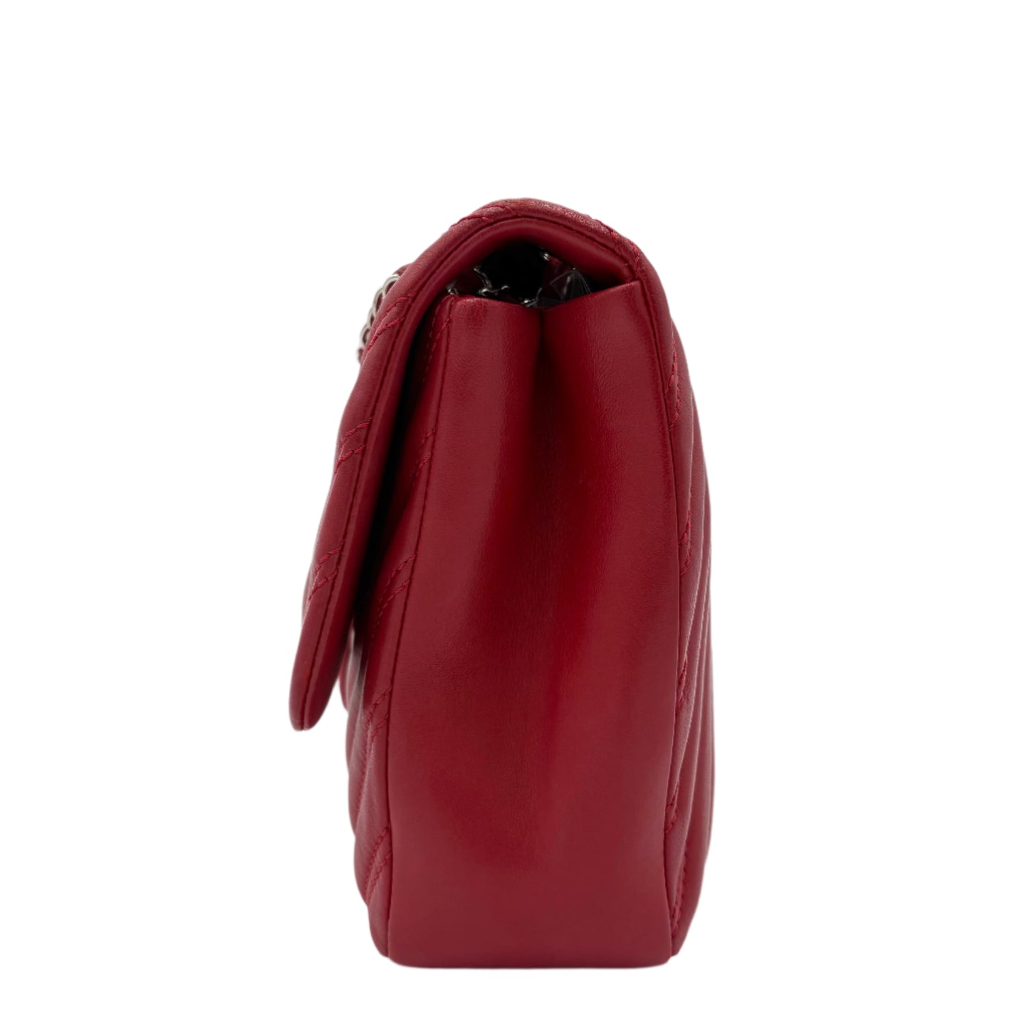 Chanel Chevron Soft Flap Jumbo Lamskin