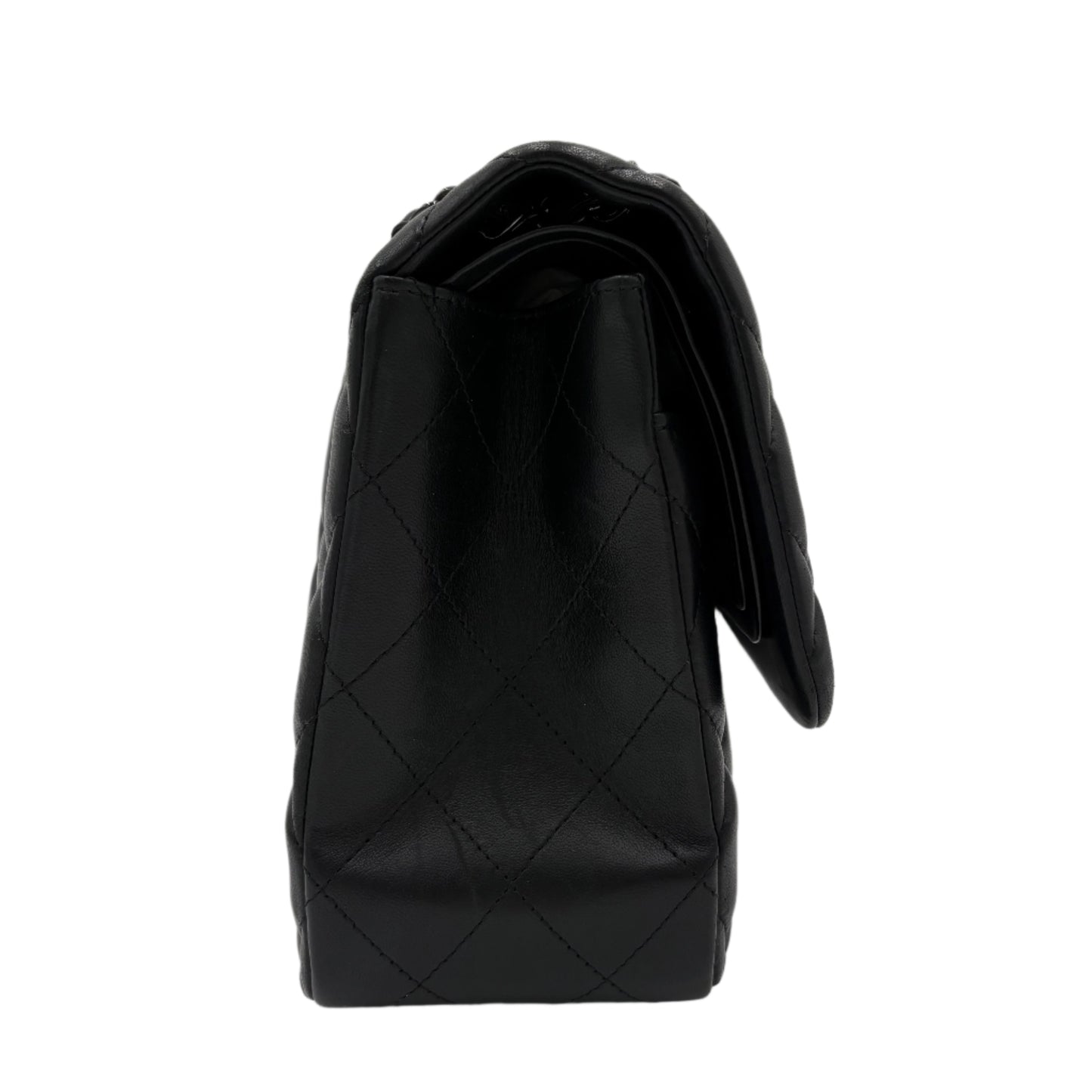 2022 Chanel So Black Jumbo Bag-Lambskin : Jumbo