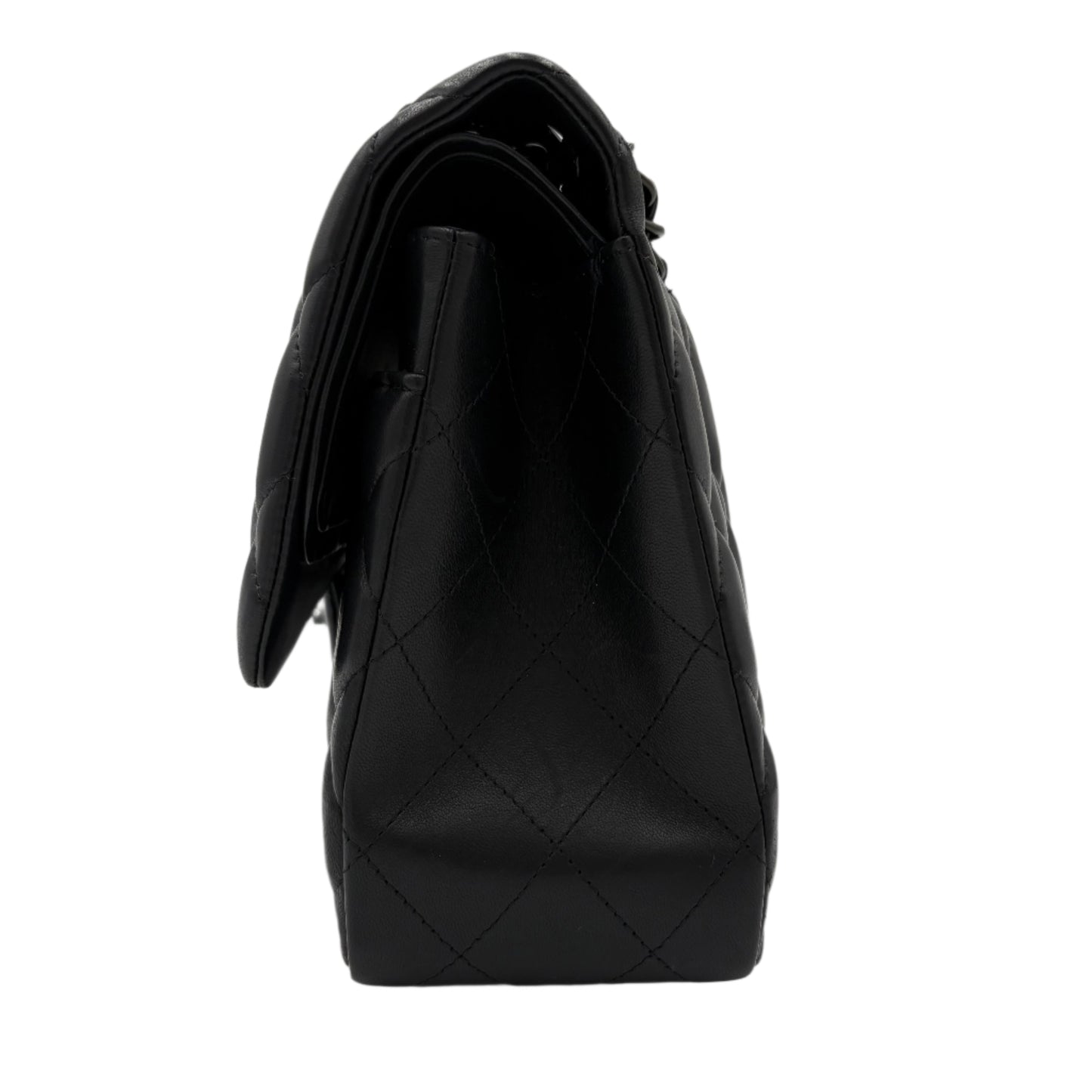 2022 Chanel So Black Jumbo Bag-Lambskin : Jumbo