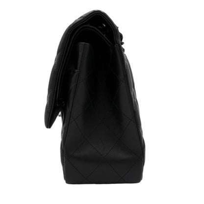 2022 Chanel So Black Jumbo Bag-Lambskin : Jumbo