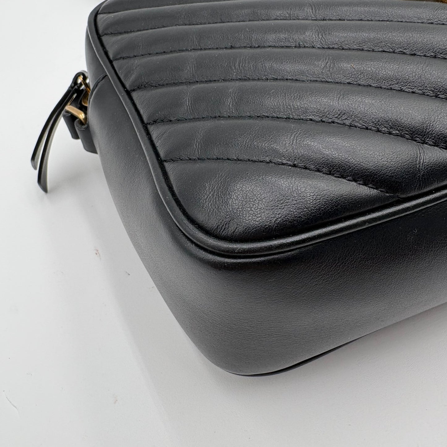 Saint Laurent Medium Lou Camera Bag-Black