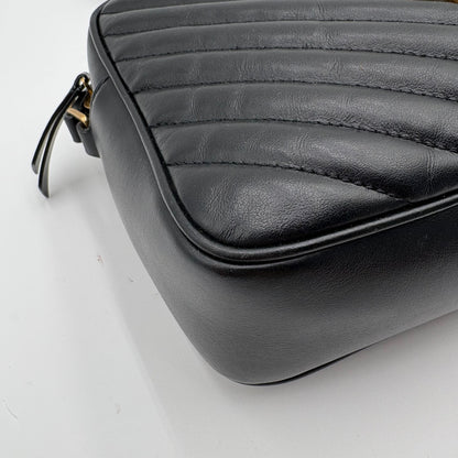 Saint Laurent Medium Lou Camera Bag-Black