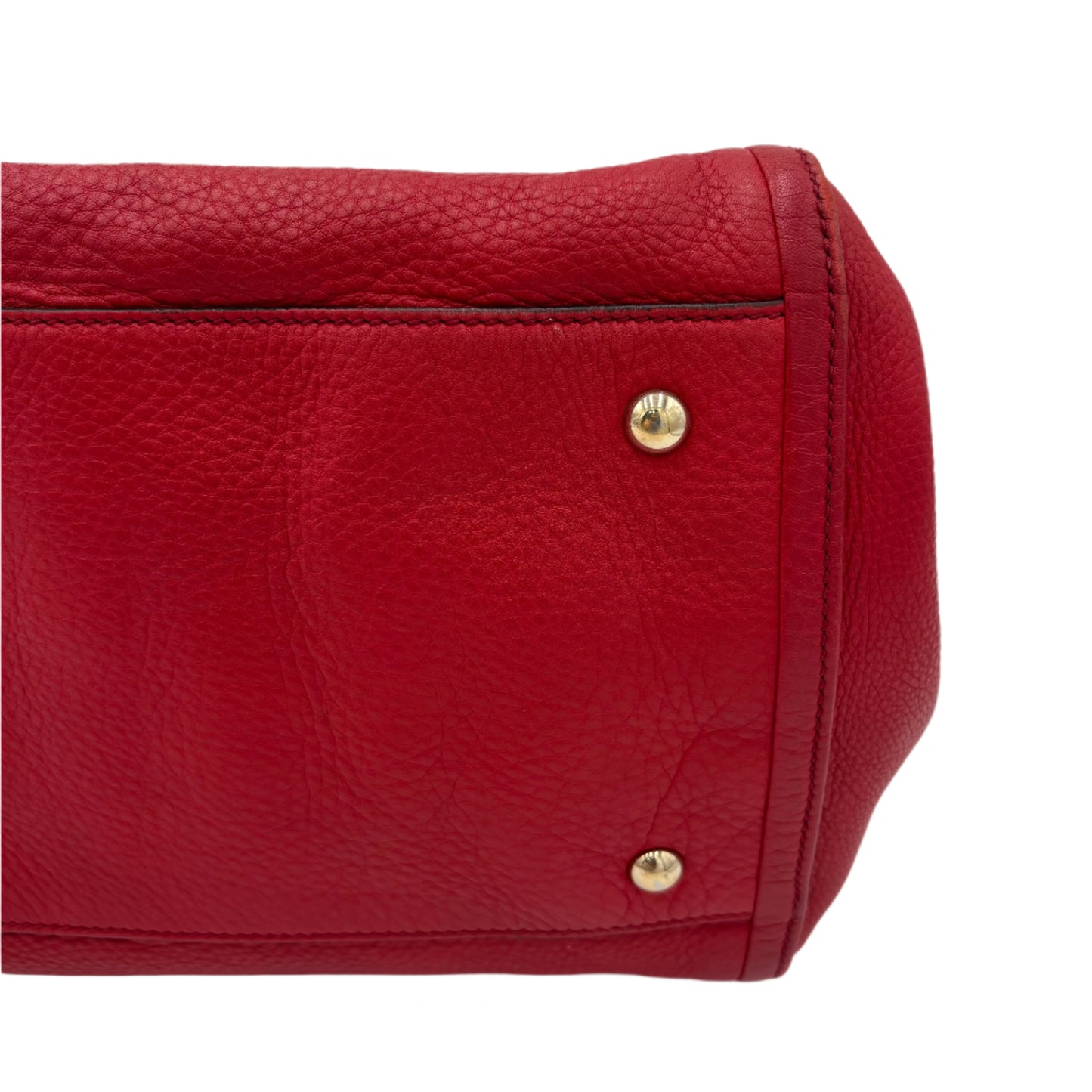 Gucci Soho Hobo Shoulder Bag-Red : Large