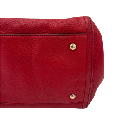 Gucci Soho Hobo Shoulder Bag-Red : Large