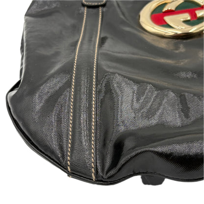 Gucci Britt GG Dialux Web Tote