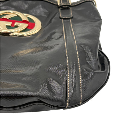 Gucci Britt GG Dialux Web Tote