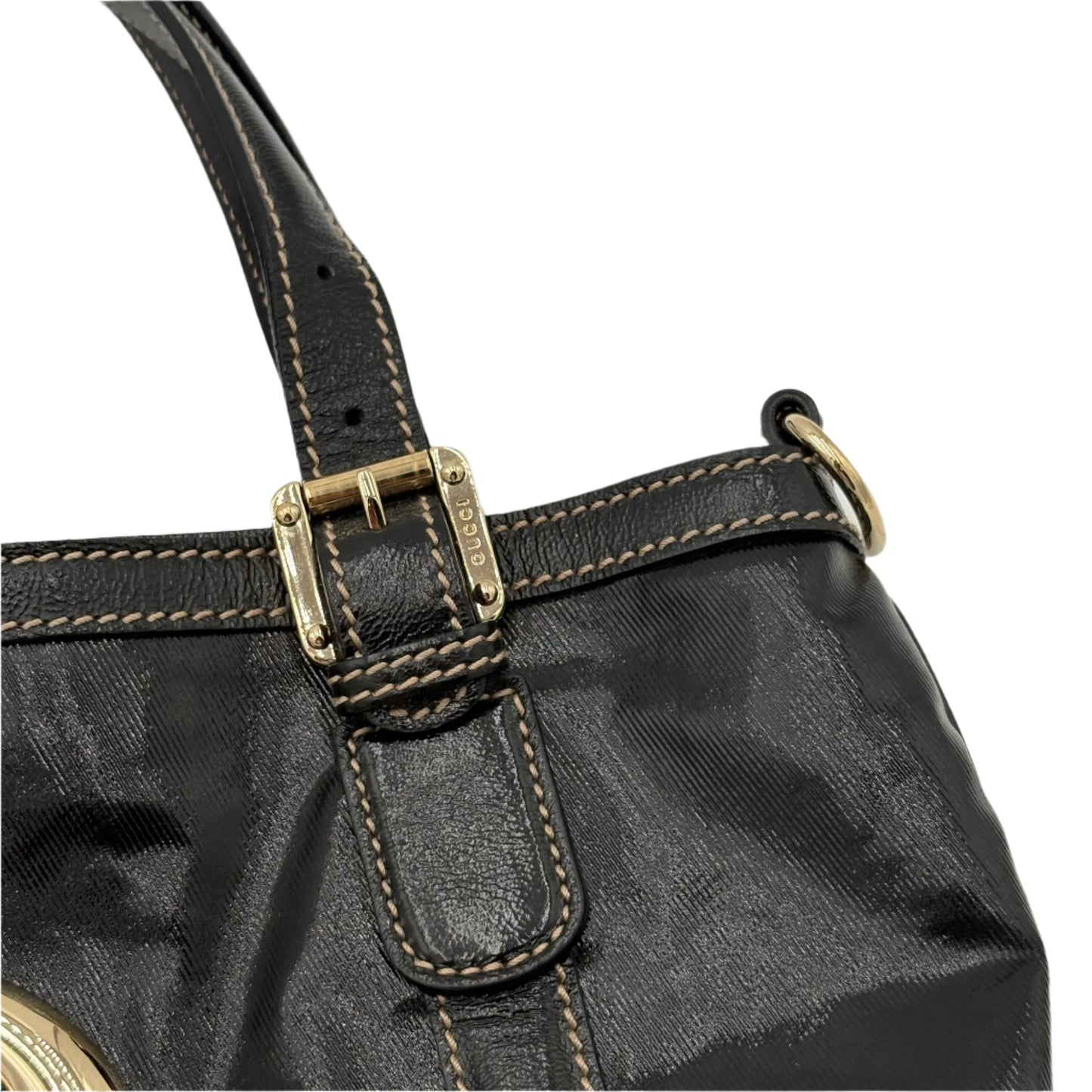 Gucci Britt GG Dialux Web Tote