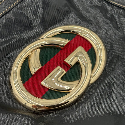 Gucci Britt GG Dialux Web Tote