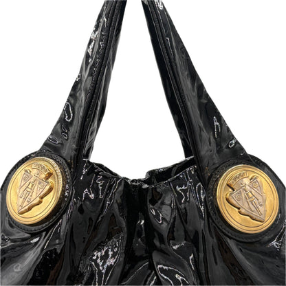 Gucci Hysteria Black Patent Bag Purse