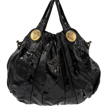 Gucci Hysteria Black Patent Bag Purse