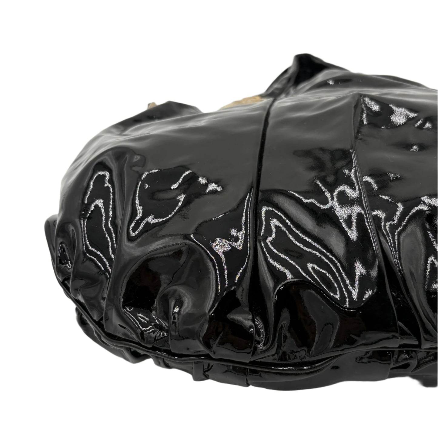 Gucci Hysteria Black Patent Bag Purse