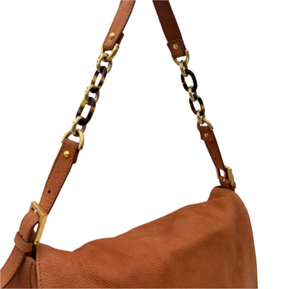 Fendi Big Mama Vitello Savana Leather Baguette