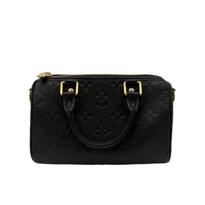 MIB Chipped Louis Vuitton Empreinte Leather Nano Speedy