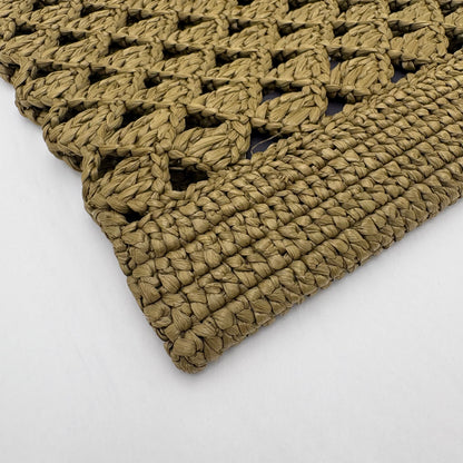 Prada Woven Straw Tote